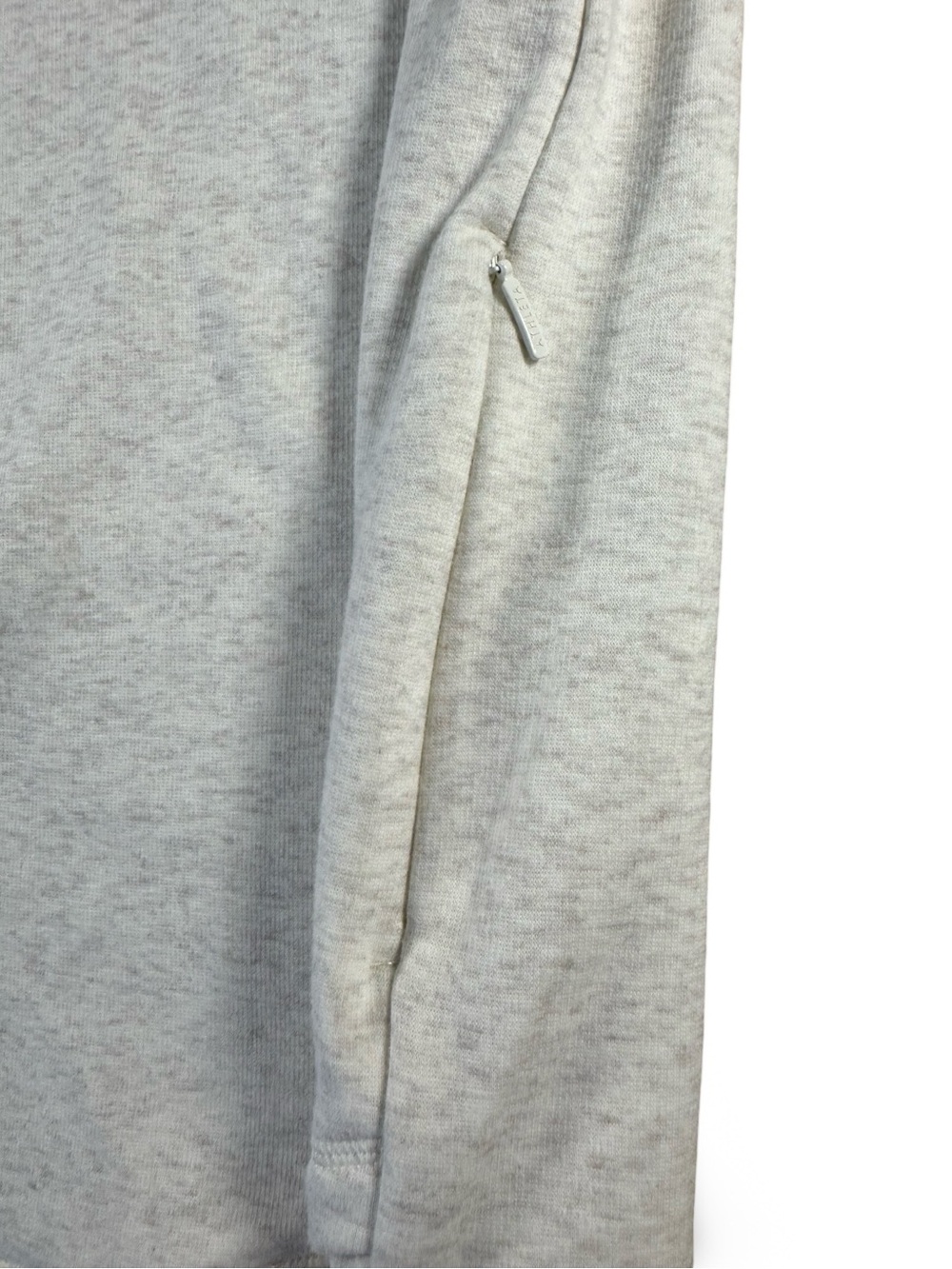 Athleta Cozy Karma Asym Pullover Size Small S Sweatshirt Women's Fleece White - Picture 5 of 8
